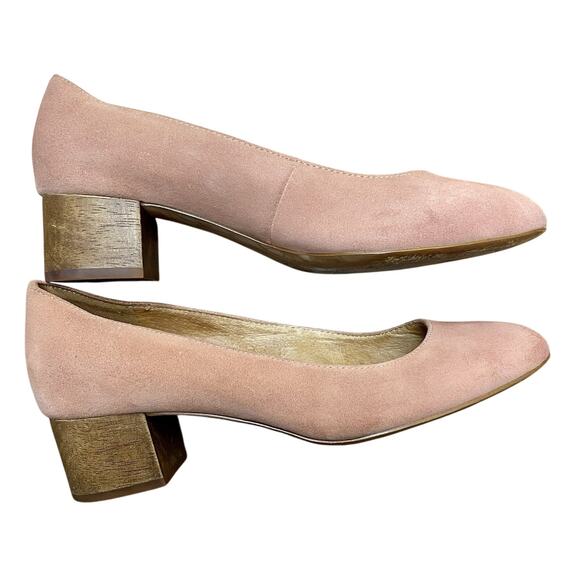 Madewell Shoes - Madewell Ella Suede Pump in Blush DustyClay Size 7.5 Casual Office Classic GUC